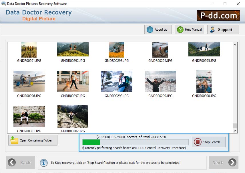 Digital Pictures Recovery Software