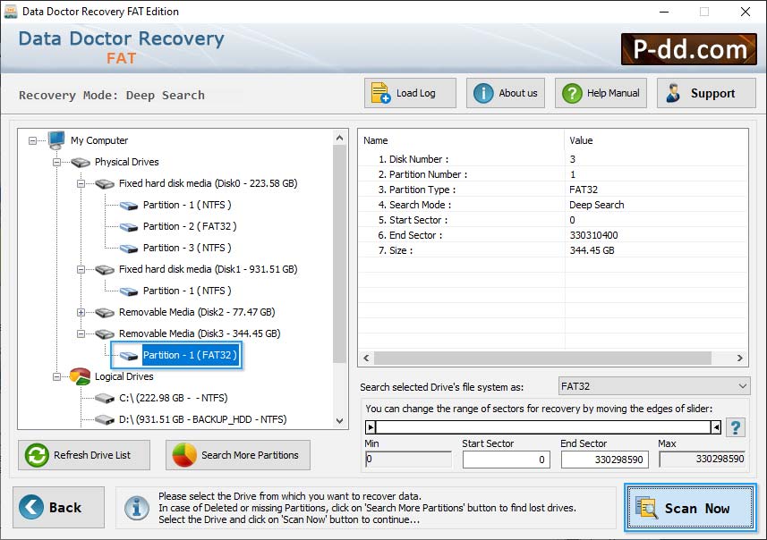 FAT Data Recovery Software