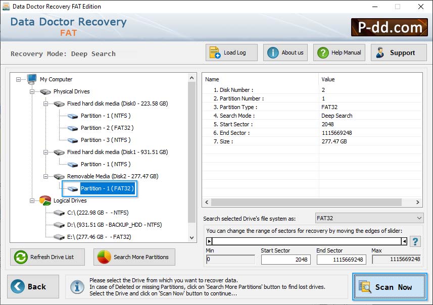  FAT Data Recovery Software