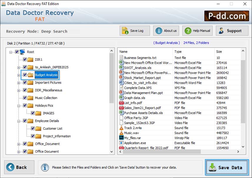  FAT Data Recovery Software