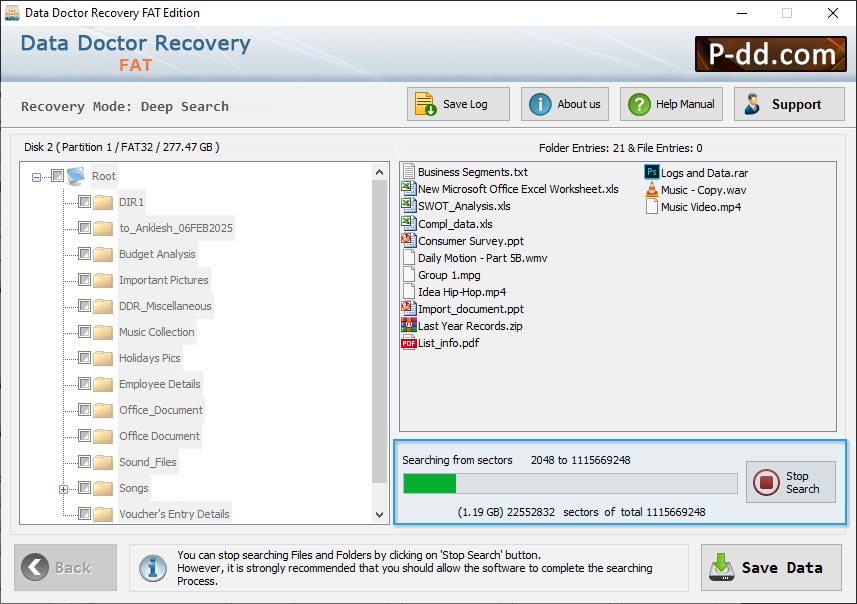  FAT Data Recovery Software