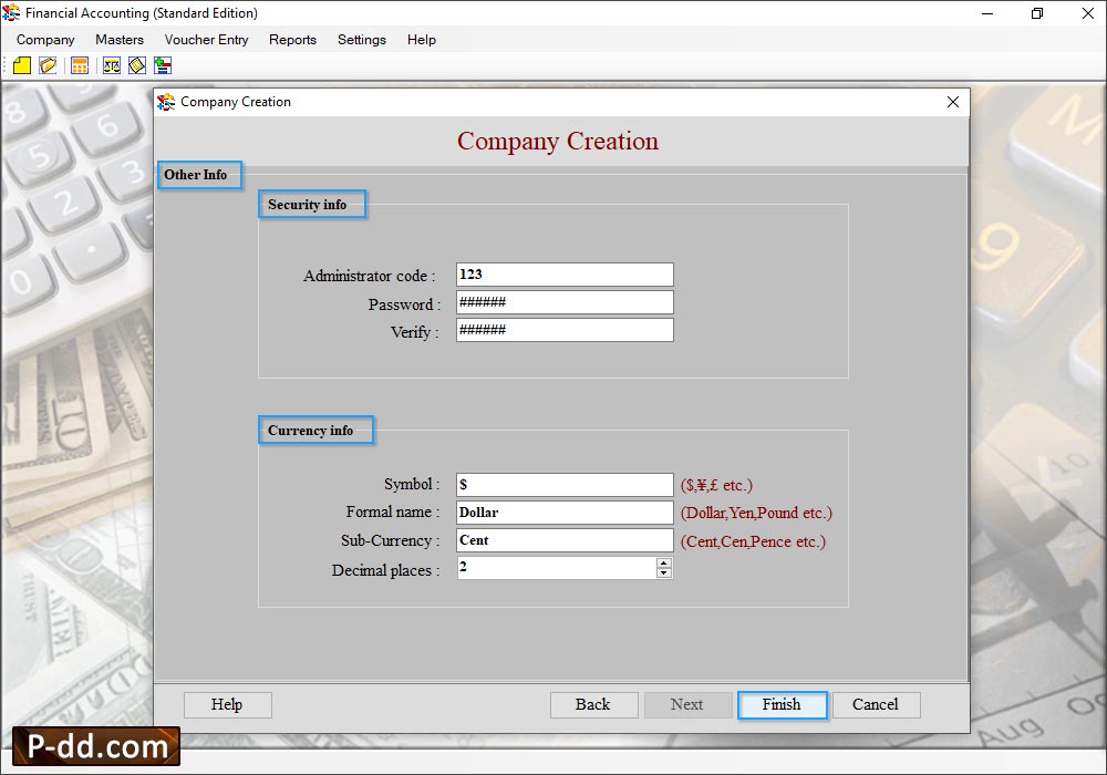 Financial Accounting Management Software - Standard Edition 