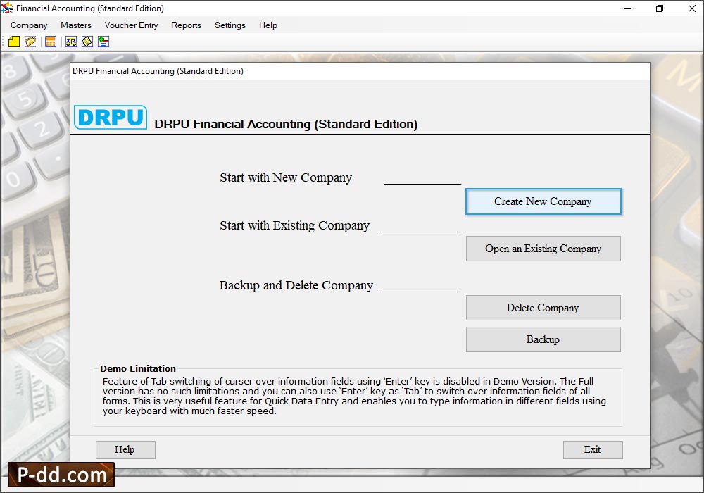 Financial Accounting Management Software - Standard Edition 