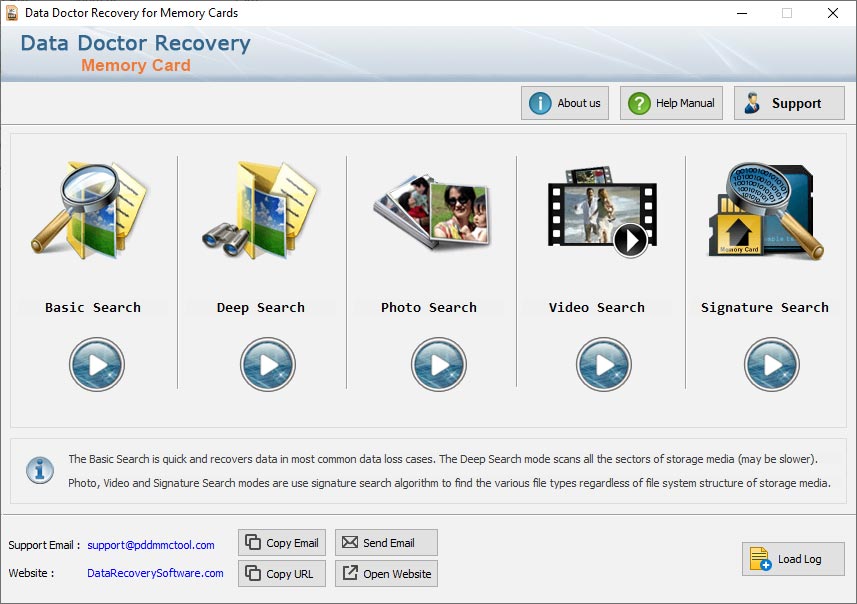 Memory card recovery