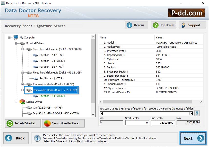 NTFS Data Recovery Software