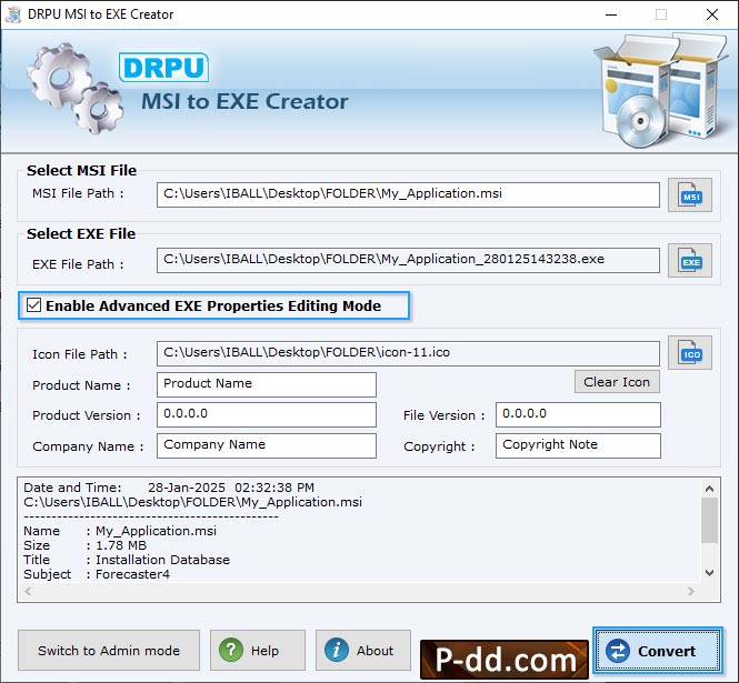 Setup Creator – MSI naar EXE