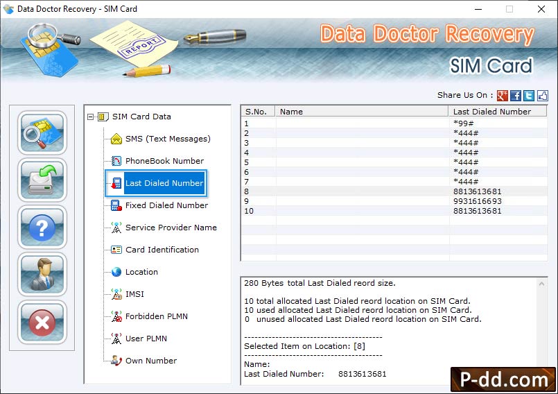 Sim Card Files Recovery Software 