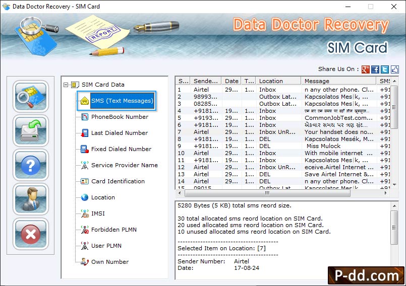 Sim Card Files Recovery Software 